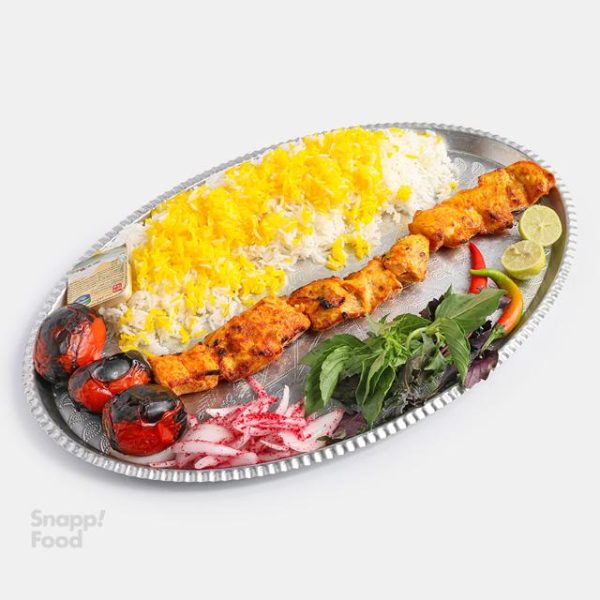 چلو جوجه کباب سینه