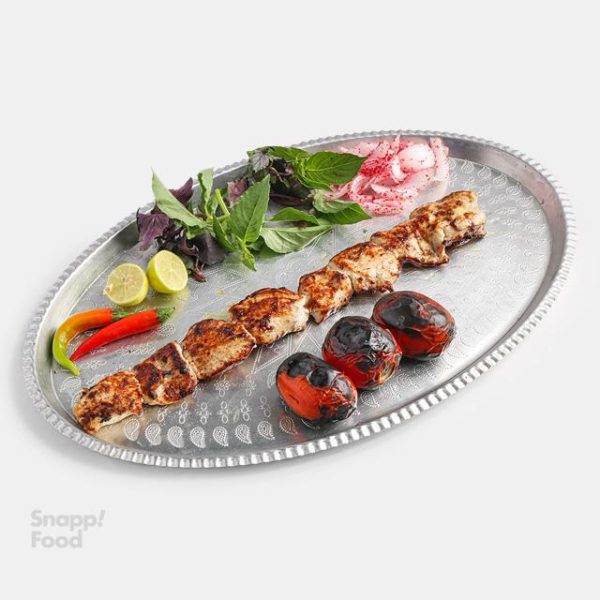 خوراک جوجه کباب لبنانی